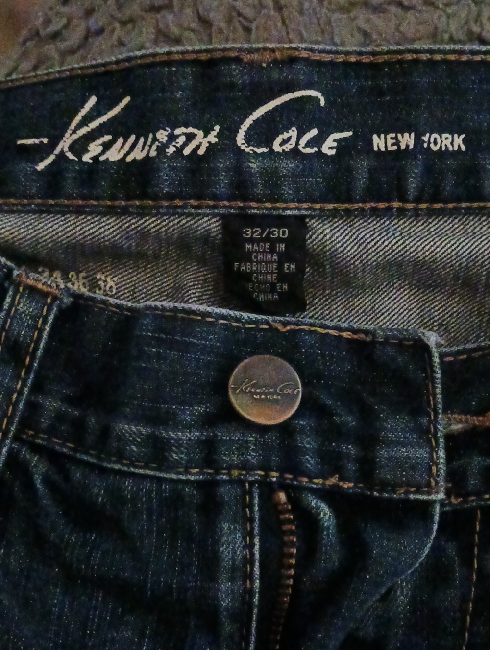 Kenneth Cole New York Indigo Slim Men's Jeans